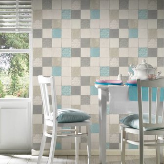 AS Creation New Walls 37406-1 | 374061 - Grijs / Blauw