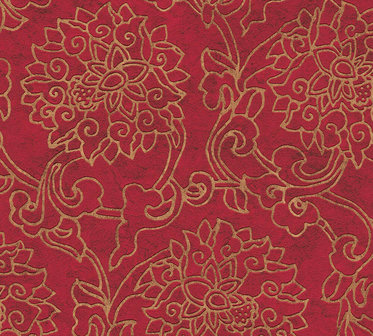 AS Creation Asian Fusion 37470-1 | 374701 - Rood / Goud