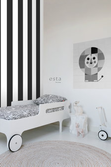 Esta Home Black &amp; White 139111 (*Gratis Lijm Actie) - Zwart Wit