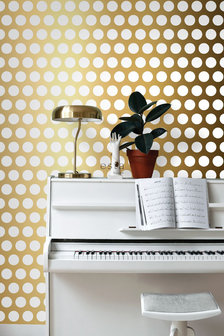 Esta Home Black &amp; White 139116 (With a splash of gold) (*Gratis Lijm Actie) - Goud