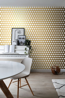 Esta Home Black &amp; White 139116 (With a splash of gold) (*Gratis Lijm Actie) - Goud