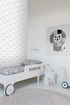 Esta Home Black &amp; White 139149 (*Gratis Lijm Actie) - Zwart Wit