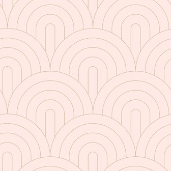 Esta Art Deco 139217 (*Gratis Lijm Actie) - Roze