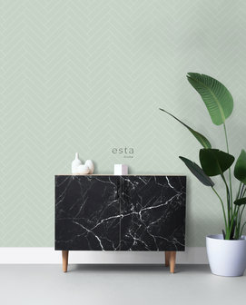 Esta Art Deco 139221 (*Gratis Lijm Actie) - Groen