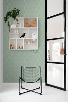 Esta Art Deco 139227 (*Gratis Lijm Actie) - Groen