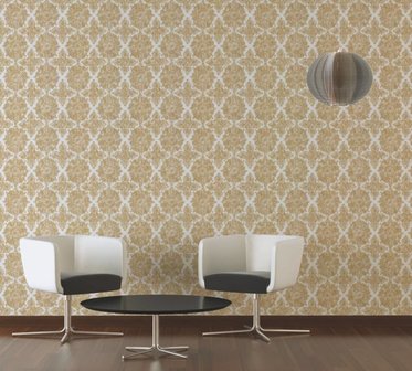 AS Creation Trendwall | 37090-2 - 370902 - Goud / Wit