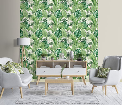 Dutch Wallcoverings Eden Bladeren/bloem M378-14