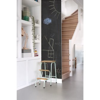 Esta Home Krijtbord Behang Zwart 155004 (5,6M) (*Gratis Lijm Actie) - Zwart