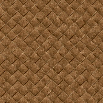 HookedOnWalls TAHITI LEATHER PATCHWORK TA25073 (Met Gratis Lijm!)