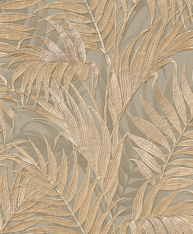 Dutch Wallcoverings Grace GR322105 Groen/goud