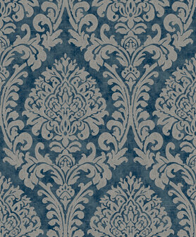 Dutch Wallcoverings Nomad A50101 Blauw - Grijs