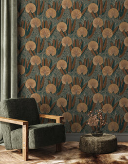 Dutch Wallcoverings Asperia A54703 bruin