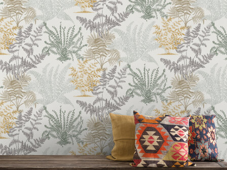 Dutch Wallcoverings Asperia A57101 zwart - grijs