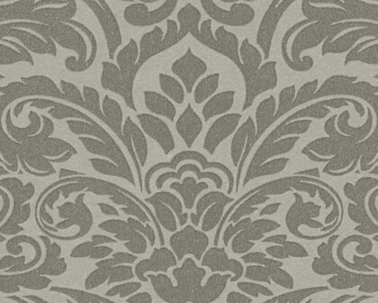 AS Creation AP Finest / 30545-3 - 305453 Zilver (Glasparels) - Grijs