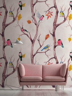 AS Creation The Wall Roze - 38230-1 - 382301 - Roze / Bruin