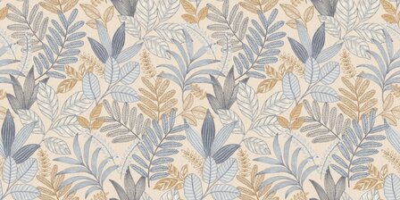 Noordwand Allure AL26291 Beige - Blauw