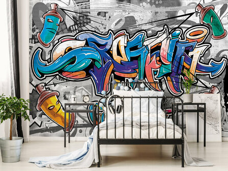 FBK Graffiti Fotobehang 2294