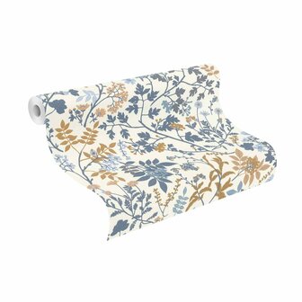 Rasch Symphony - 868500 Bruin / Blauw
