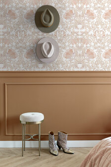 Esta Home Bloemen 139613 (*Gratis Lijm) Beige