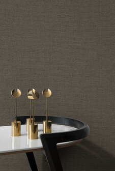 Dutch Wallcoverings Linnen Touch LT10023 Zwart