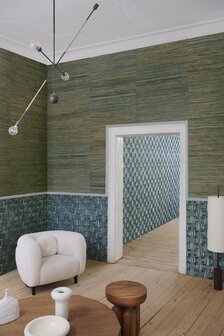 Arte ALL NATURALS SAMBE 54551A Beige / Groen (Incl. Gratis Lijm*)