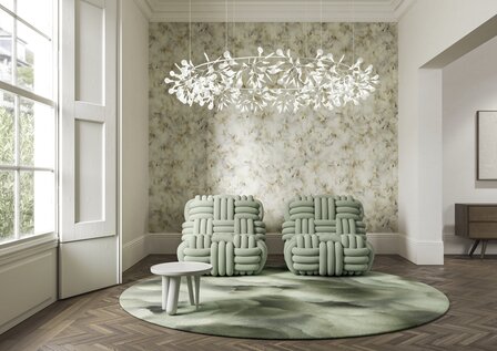Arte MOOOI GREEN HOUSE SILK BOMBIS MO5012 Multicolour (Incl. Gratis Lijm*)