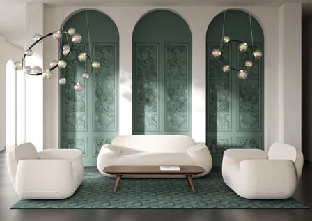 Arte MOOOI GREEN HOUSE GREENHOUSE GATHERING WINDOW MO5052 Groen(Incl. Gratis Lijm*)