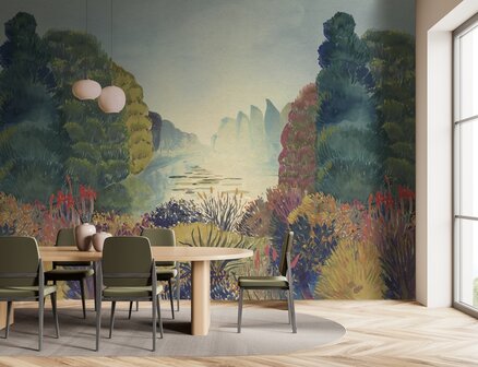 HookedOnWalls MARTA CORTESE BELLEVUE 37861 Multicolour (Incl. Gratis Lijm*)