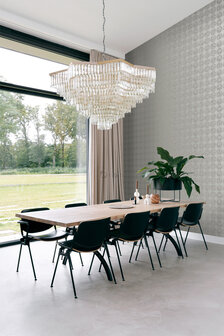 Origin Wallcoverings Mati&egrave;res (Met Gratis Lijm!) 347609 - Grijs