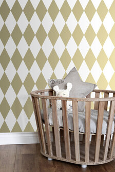 Origin Wallcoverings Precious (Met Gratis Lijm!) 347669 - Wit