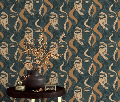 Dutch Wall Decor Elle Decoration 4 10458-19 / 1045819 Petrol