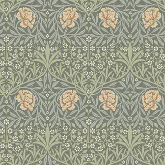Dutch First Class Hidden Treasures 2 82046 - Groen / Roze Behang