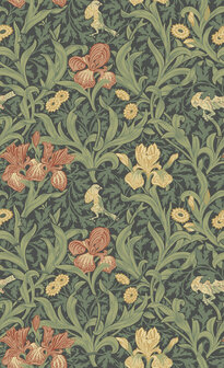 Dutch First Class Hidden Treasures 2 82051 - Blauw / groen Behang
