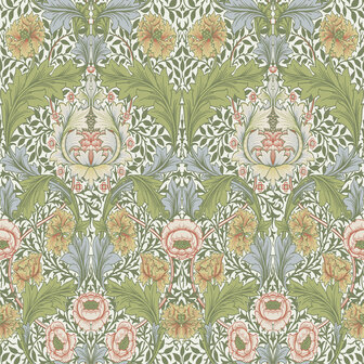 Dutch First Class Hidden Treasures 2 82058 - Groen / geel Behang