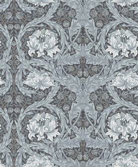 Dutch First Class Hidden Treasures 2 82074 - Blauw Behang