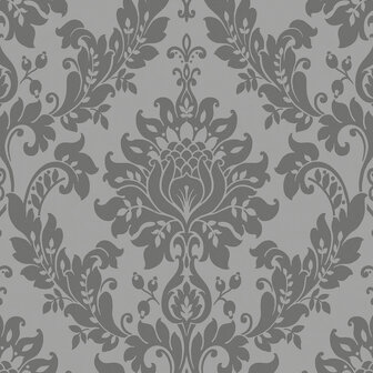 Dutch First Class Eleganza 35391 - Grijs Behang