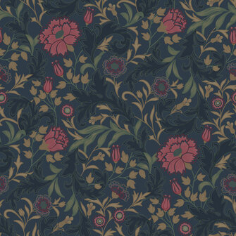 Dutch First Class Eleganza 36304 - Donkerblauw Behang