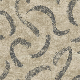 Dutch First Class Sahara 66032 - Beige / zwart Behang