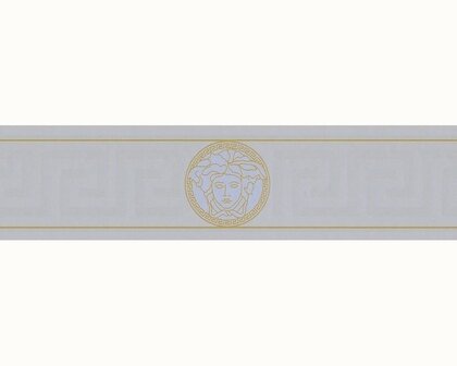 Versace 93522-5 Rand - Goud zilver Behang