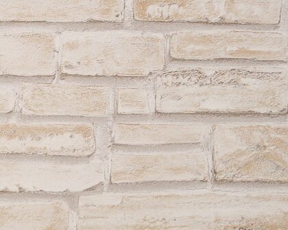 AS Creation Dekora Natur behang 6621-25 - Beige / Creme Behang
