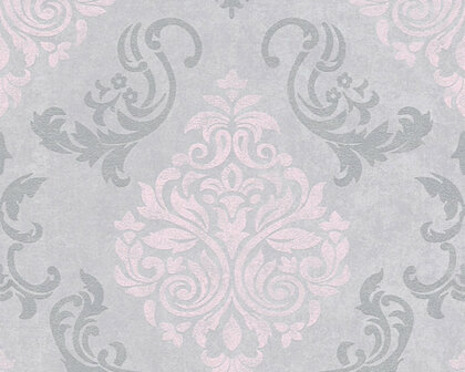 AS Creation Memory 3 95372-6 - Roze / Grijs Behang