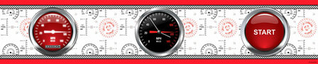 AG Disney Cars rand WBD8061 Behang