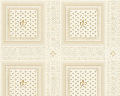 AS Creation Hermitage 10 - 335414/33541-4 - Creme / Beige Behang