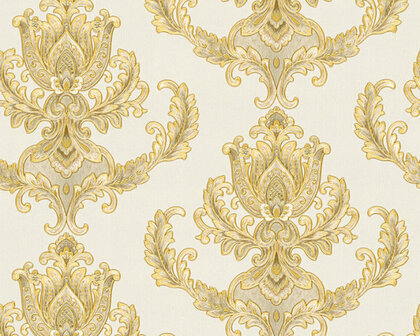 AS Creation Hermitage 10 - 335463/33546-3 - Goud / Creme Behang