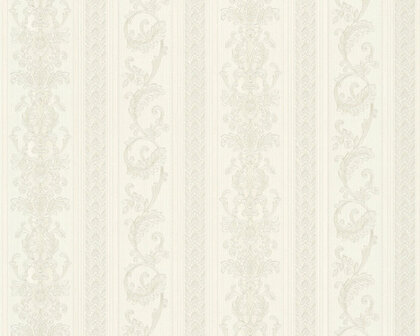 AS Creation Hermitage 10 - 335471/33547-1 - Creme / Grijs Behang