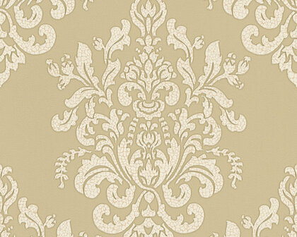 AS Creation Hermitage 10 - 341433/34143-3 - Beige / Goud Behang