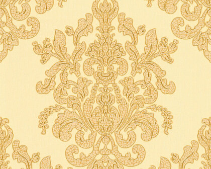 AS Creation Hermitage 10 - 341434/34143-4 - Goud / Geel Behang