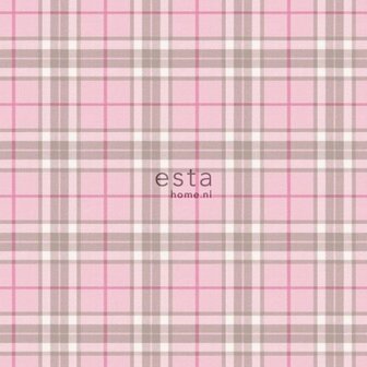 Esta College 138808 - Roze Behang
