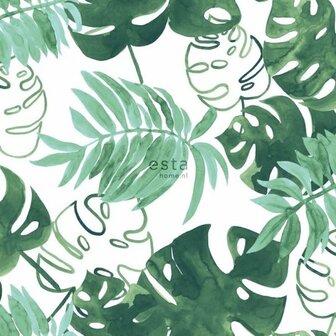 Esta Greenhouse 138886 - Groen Behang