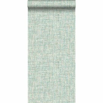 Esta Boho Chic 148662 - Turquoise - Groen Behang